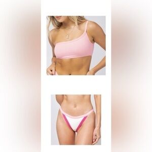 NWT L*Space Bikini ~ Axel Top and Vacay Bottom Classic in size L